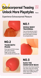Mini Strawberry Vibrator | Suction & Waterproof