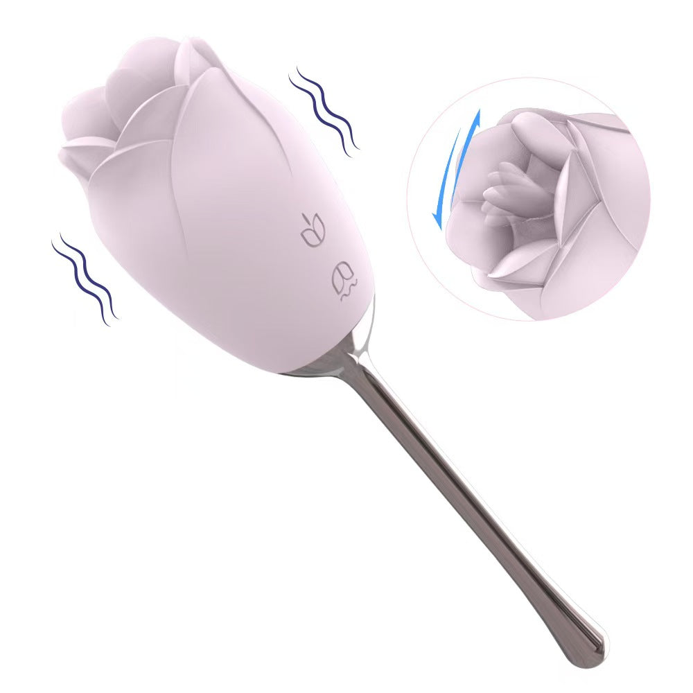 Single Rose Tongue Vibrator