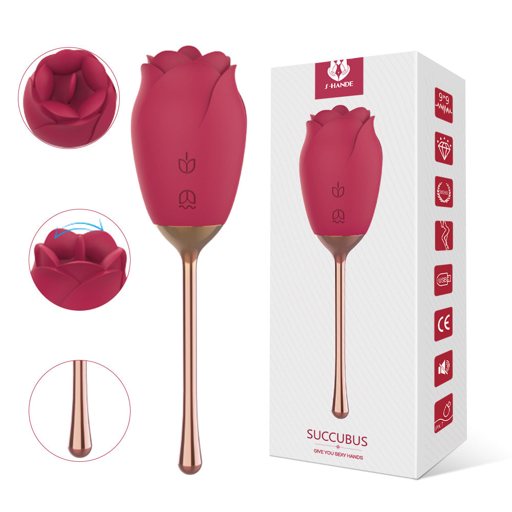 Single Rose Tongue Vibrator