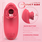 10-Mode Rose Suction Massager