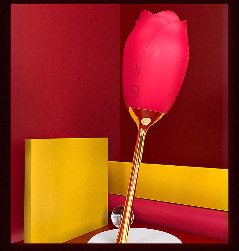 Single Rose Tongue Vibrator