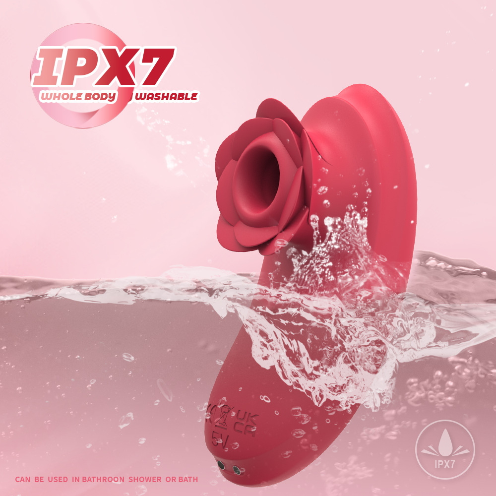 10-Mode Rose Suction Massager