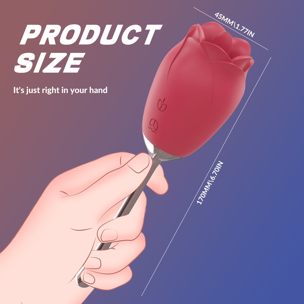 Single Rose Tongue Vibrator